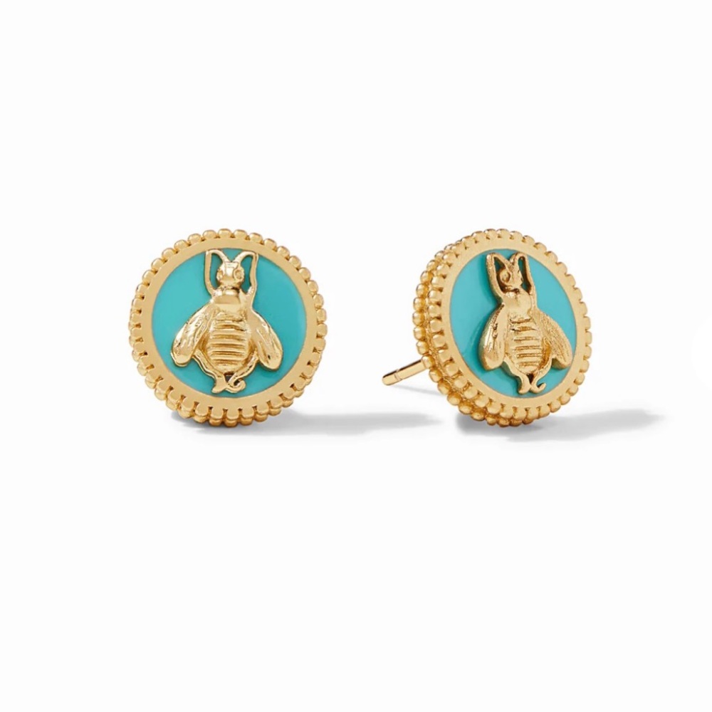 Julie Vos Bee Cameo Stud